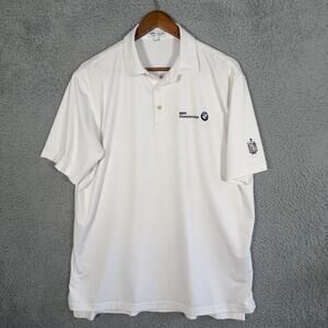 Peter Millar BMW Championship OLYMPIA FIELDS Golf Polo Shirt Large L